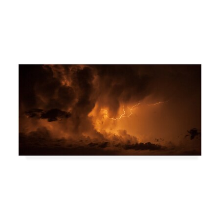 Trademark Fine Art Dan Ballard 'Lighting Bolt' Canvas Art, 24x47 ALI45751-C2447GG